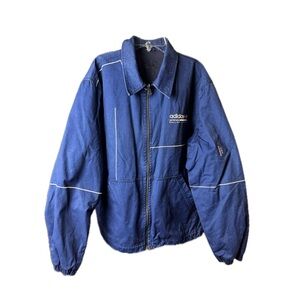 Adidas Blue and White Utility Jacket (unisex)